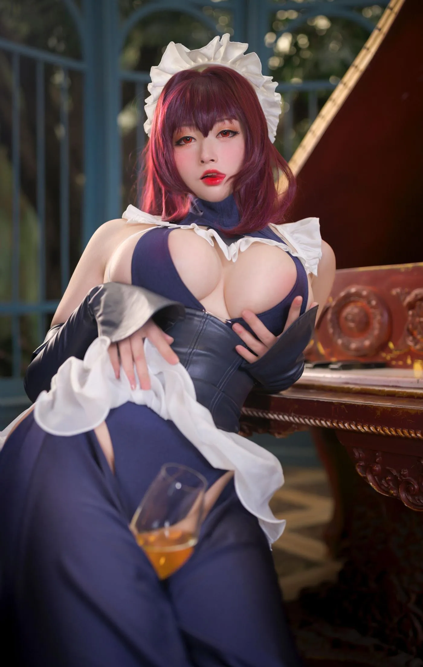 念念_D – NO.16 斯卡哈 樫野女仆 [32P]插图2